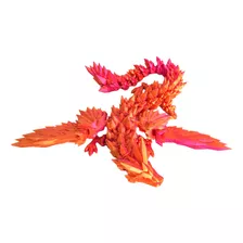 Dragón Impreso En 3d, Articulaciones Móviles Flexibles,