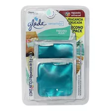 Repuesto Para Aromatizante Glade Sensations Paraíso Azul 2 Repuestos 8g