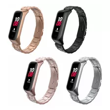 Malla Metal Eslabones Para Samsung Galaxy Fit2 Sm - R220