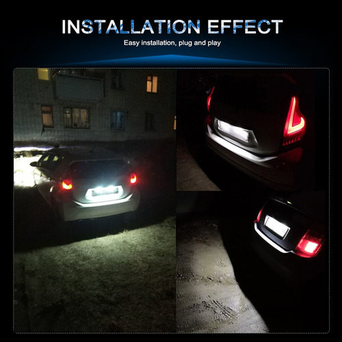 Par De Luces Led Para Matrcula Aptas Para Benz Smart Foto 5