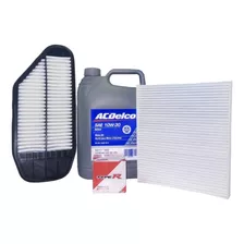 Kit Cambio Aceite 10w-30 Chevrolet Spark Gt Beat + 3 Filtros