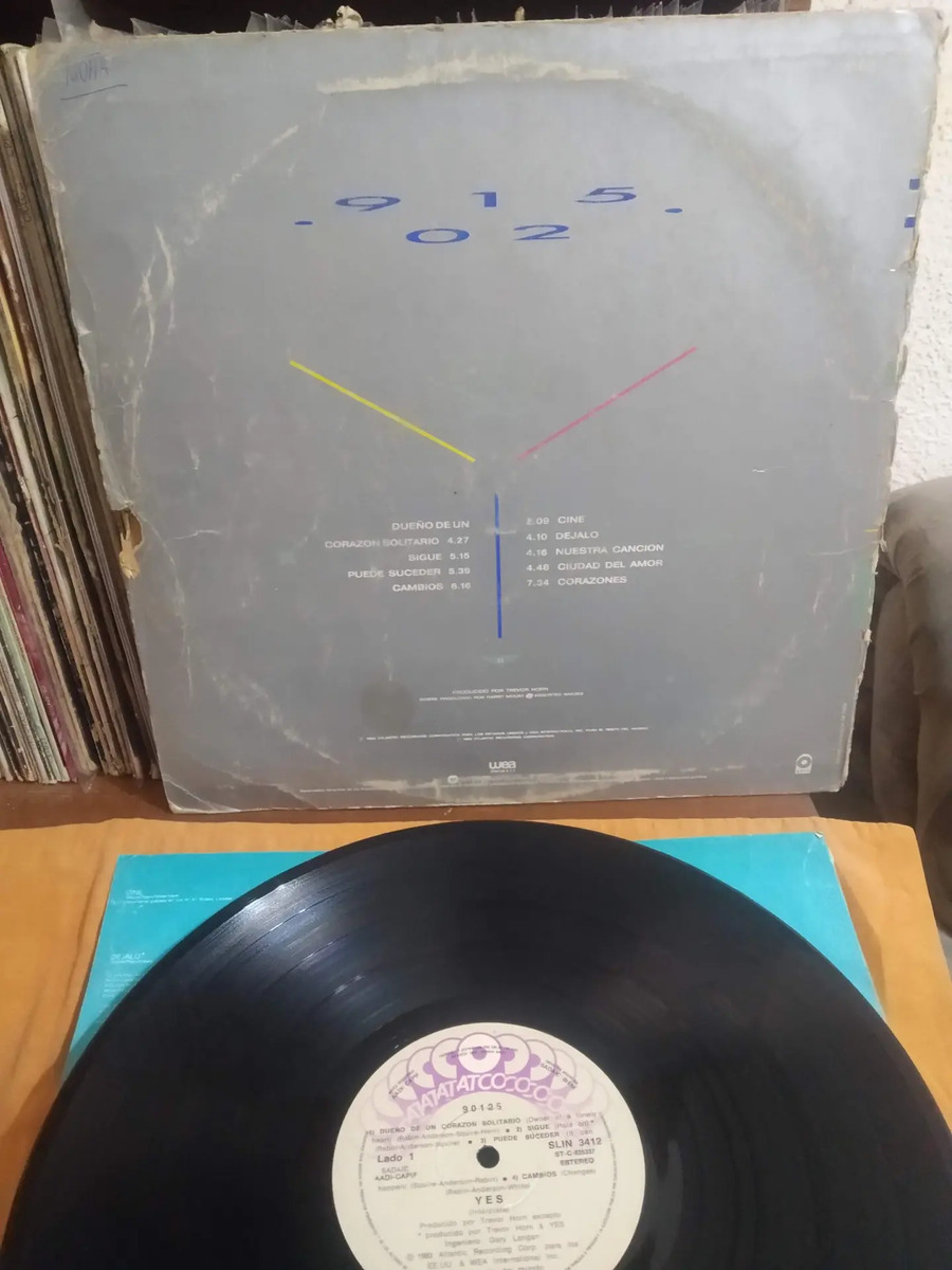 Yes - 90125 - vinilo 1980