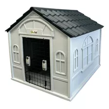 Casa Termica Para Perros Con Puerta Razas Medianas 98x84x82