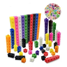 Niños Numberblocks Montessori Cubos Didactico Juguete 100pcs Color Multicolor