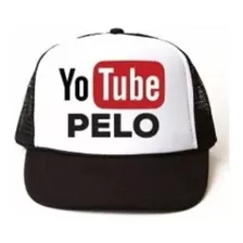 Gorra Trucker You Tube Pelo Cumpleaños