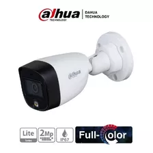 Camara Bullet Dahua Dh-hac-hfw1209cn-led Hd 2mp Full-color S