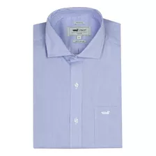 Camisa Easyiron Hombre Cuello Italiano Blanco Rockford