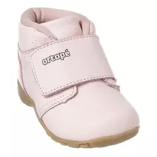 Bota Infantil Feminina Ortopé Estilo Cano Curto Menina