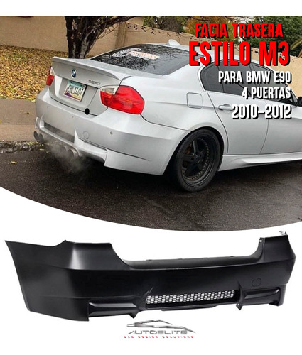 Facia Trasera Bmw Serie 3 E90 Tipo M3 320 330 335 2010-2012 Foto 2