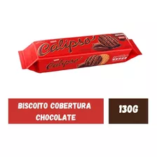 Biscoito Cobertura Chocolate Ao Leite Pacote 130g Calipso