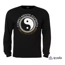 Camisa Manga Longa - Tai Chi Corpo Mente Espirito