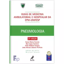 Pneumologia, De Faresin, Sonia Maria. Editora Manole Ltda, Capa Dura Em Português, 2013
