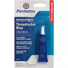 Permatex 24200 Threadlocker Medium Strength Blue, 6 Ml