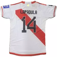 Camiseta De Futbol Selección Peru Talla 10