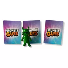 Figura 7cm Sei Taishogun Stumble Guys + 3 Tarjetas Al Azar