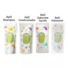 Refil Shampoo Condicionador Sabonete Liq. Hidra Mamãe E Bebê