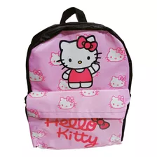 Mochila Escolar Hello Kitty. 