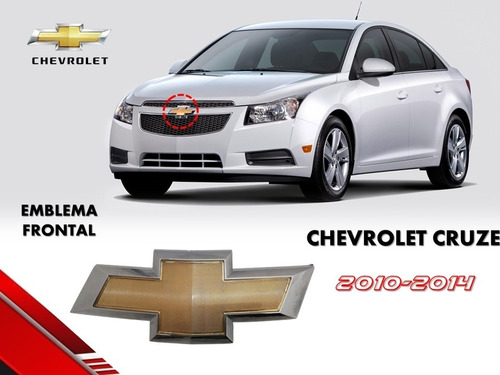 Emblema Frontal Chevrolet Cruze 2010-2014 Foto 2