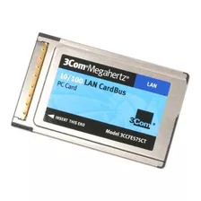 Tarjeta Para Pc De Cardbus Rojo 10/100 Lan De 3com Mhz.