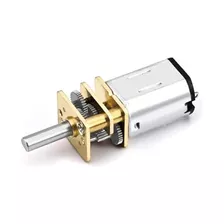 Motor De Engranaje De Metal Miniatura De 6v Cc 30 Rpm R...