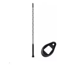 Haste Antena Teto + Borracha Vedação Astra Com Esguicho 37cm