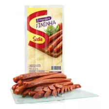 Kit C/2 Linguiça Fininha Sadia Cozida E Defumada 240gr