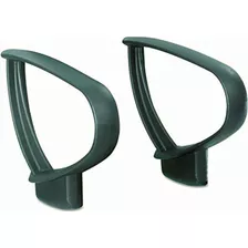 Safco Optional Loop Arm Set For Vue Mesh Chair, Black,