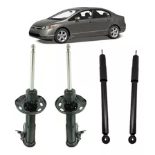 Kit Amortiguadores Honda Civic 2006 - 2011 Alta Calidad