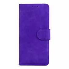 Funda De Teléfono Con Tapa De Piel De Color Liso Para Xiaomi