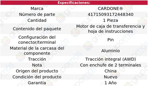 1 Motor Caja Transferencia Oldsmobile Bravada Awd 98 Al 01 Foto 5