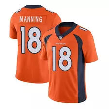 Camiseta Peyton Manning Número 18 Do Denver Broncos