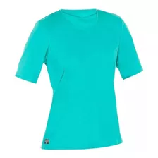 Camiseta Protección Solar Anti-uv Surf Top100 Mujer T Olaian