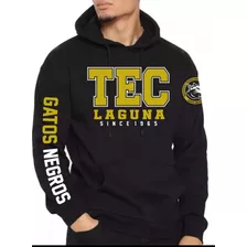 Chamarra Hoodie Gatos Negros - Tec Laguna Since 1958