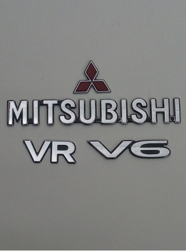 Emblemas Mitsubishi Galant Vr6 1995 Foto 2