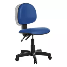 Cadeira De Escritório Ergonômica Executiva Rce Cor Azul