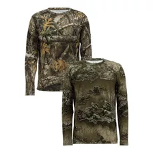 Realtree Paquete De 2 Camisetas De Manga Larga Para Hombre,.