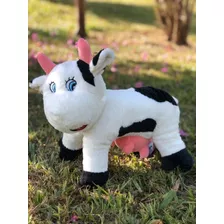 Vaca Donatella Pelúcia Infantil Novidade Festa/brinquedo