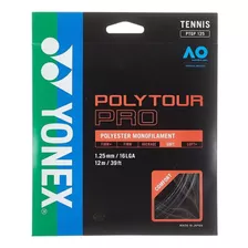 Yonex Poly Tour Pro 125 - Juego De Cuerdas De Tenis (16 L, G