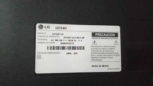 Tarjeta Main LG Eax64427505(1.0)
