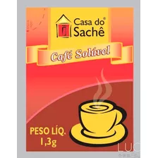 Sachê De Café Solúvel Casa Do Sachê - Kit Com 12 Unidades