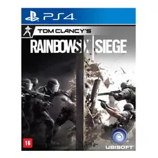 Jogo Para Ps4 Tom Clancy's Rainbow Six Siege