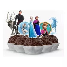 60 Tags Toppers Para Doces Docinhos - Frozen