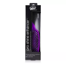 Cepillo Wetbrush Pro Shine Enhancer, Mejora El Brillo Morado