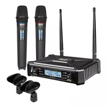 Microfono De Frecuencias Variables Skp Uhf-600 Pro 