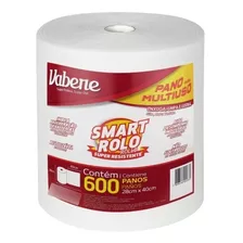 Vabene Smart Rolo Bobina De Pano Multiuso 600 Unidades