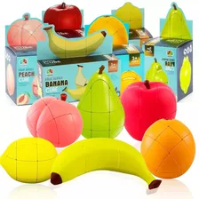 Cubo Rubik Frutas Faxin Stickerless Fruit Banana Manzana