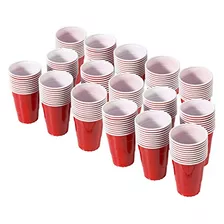 Paquete De 160 Vasos De Fiesta Rojos De 6 Oz, Ideal Par...