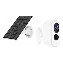 Cámara De Seguridad Solar Ip Wifi 1080p 3mp App Tuya Alexa Color Segun Disponibilidad