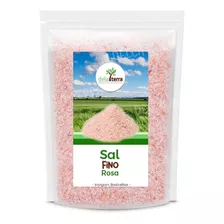 Sal Rosa Do Himalaia Fino Iodado 1 Kg Della Terra