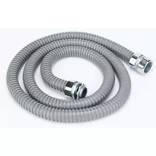 Tuberia Flexible Metalica Corrugada Pvc 20mm Gris Crompton